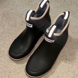 XTRATUF Women's Black Ankle Rain Boots